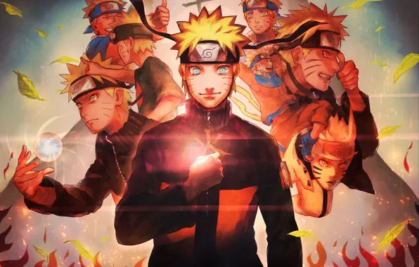 Аниме, арт, парень, Naruto, Наруто Узумаки