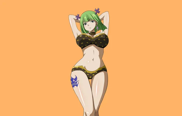 Girl, sexy, lingerie, bra, cleavage, panties, boobs, anime