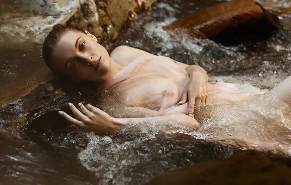 Полина, фотосессия в воде, Елена Алфёрова