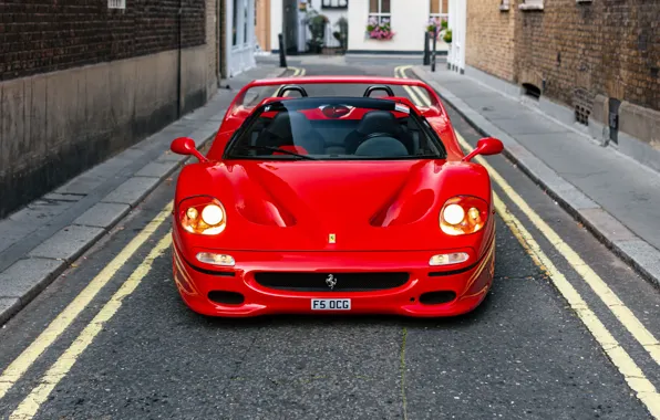 Картинка Ferrari, F50, Ferrari F50, headlights