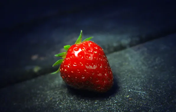 Картинка макро, еда, клубника, ягода, strawberry