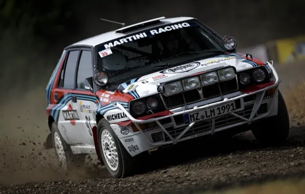 Rally, Lancia, Delta, Integrale, Martini racing