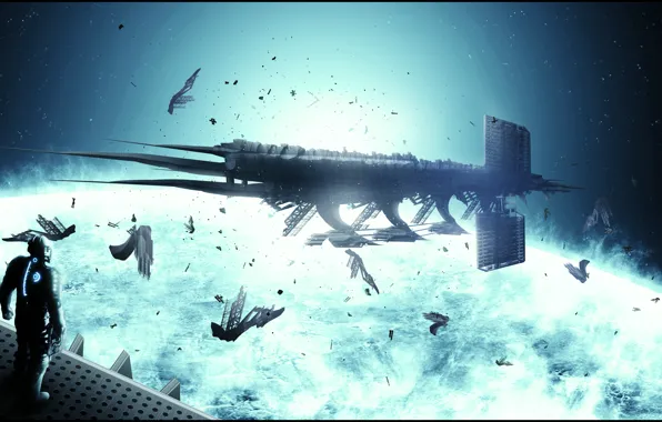 Space, Dead Space, planet, no hope