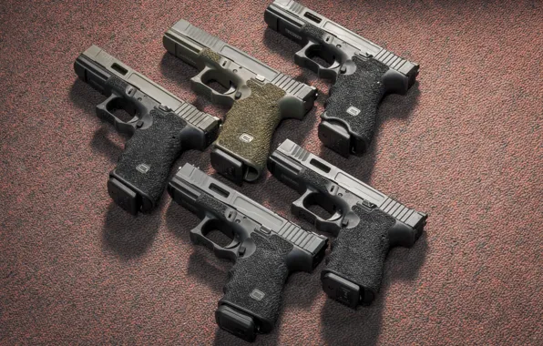 Оружие, пистолеты, Австрия, Glock