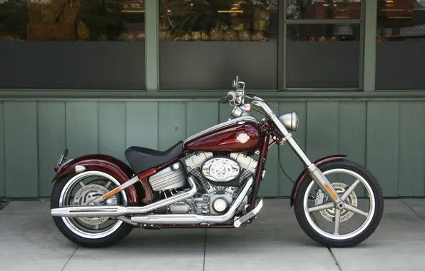 Картинка Мотоцикл, Harley Davidson, Чоппер, Rocker C