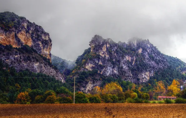 Горы, природа, фото, Испания, Burgos