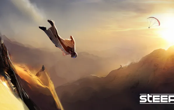 Snow, Freestyle, Wingsuit, Ubisoft Kiev, Steep