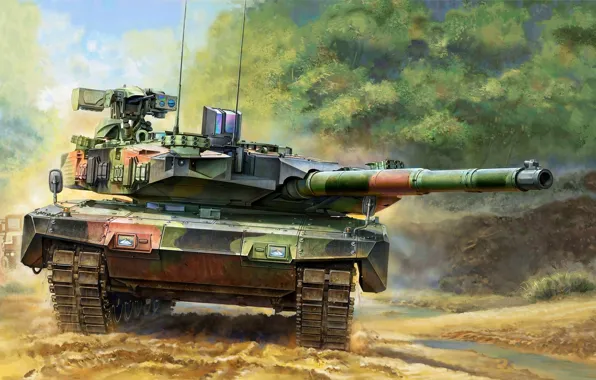Германия, Основной боевой танк, Опытный танк, Орудие 130 мм, Leopard 2 Revolution II
