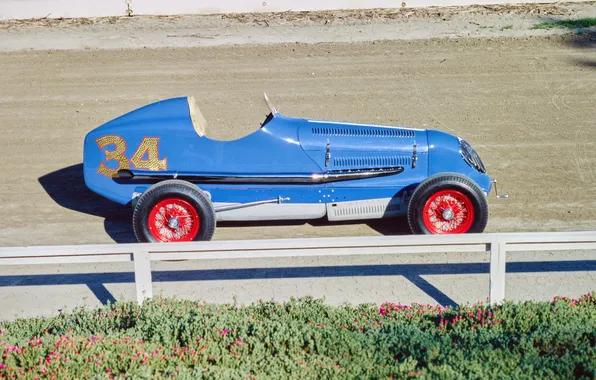 Ретро автомобили, 1930, Duesenberg, Race Car, Indy 500
