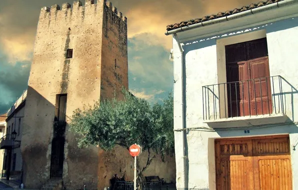 SPAIN, CITY, TOWER, ALBAL, AMVC