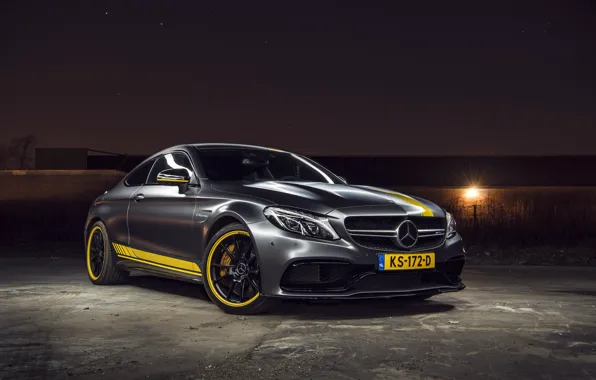 Mercedes, AMG, Coupe, Night, C63, Edition 1