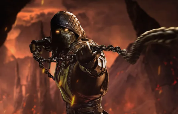 Scorpion, Kombat, Mortal