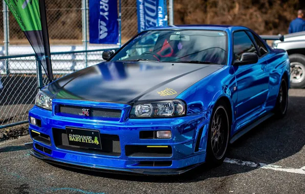 Картинка wallpaper, Nissan, Nissan Skyline GT-R R34