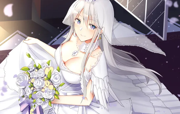 Girl, sexy, Enterprise, boobs, anime, beautiful, pretty, erotic