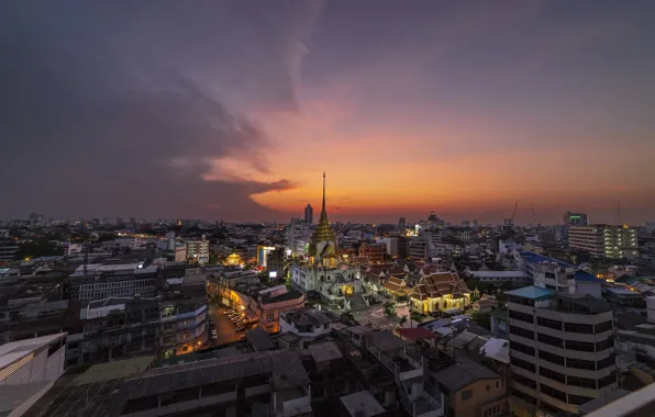 Картинка город, вид, Таиланд