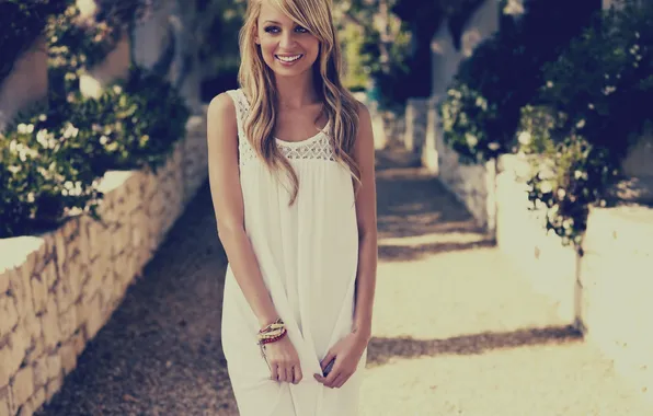 Девушка, улыбка, блондинка, girl, blondes