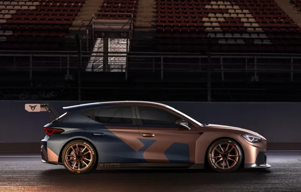 Вид сбоку, Leon, Competition, Seat, Cupra, 2020