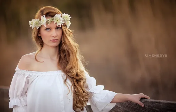 Взгляд, девушка, поза