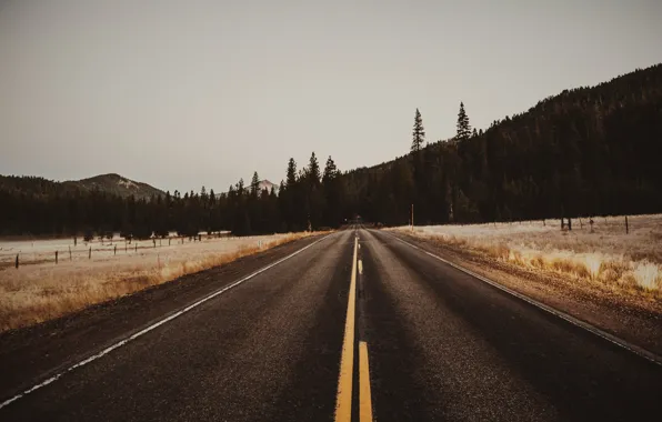 Картинка road, sky, mountains