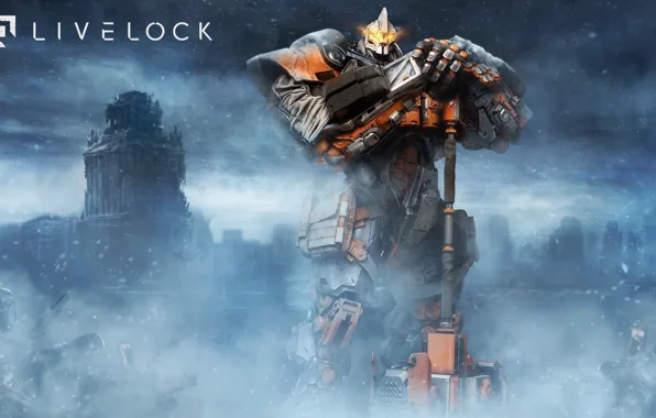 Battlefield, logo, game, robot, warhammer, armor, weapon, war