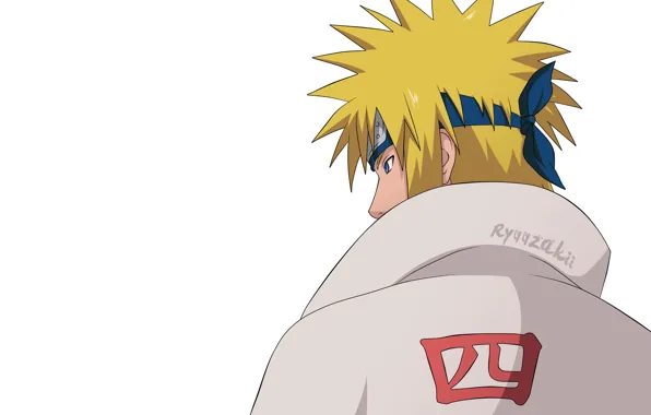 Спина, Наруто, Naruto, хокаге, Минато Намикадзе