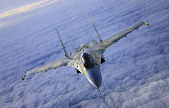 Картинка flight, destroyer, Su-35