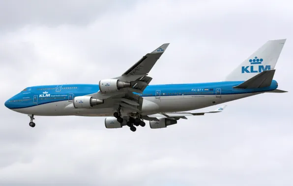 Boeing, KLM, 747 PH-BFY