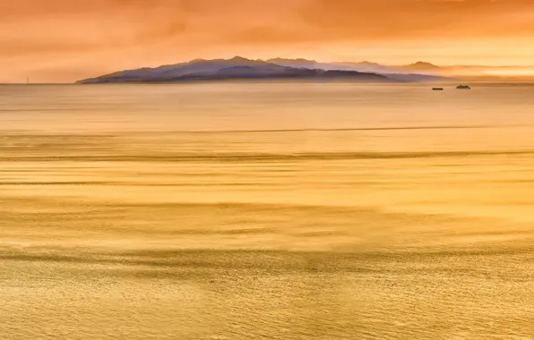 Картинка море, небо, цвет