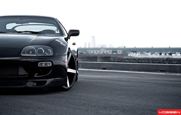 Обои тюнинг, Toyota, диски, Supra, колёса, vossen, Супра на телефон и ...
