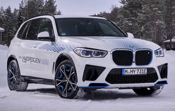 Hydrogen, 2022, BMW iX5, водородный кроссовер