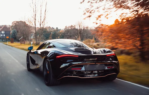 Осень, McLaren, суперкар, Manhart, 720S, 2019