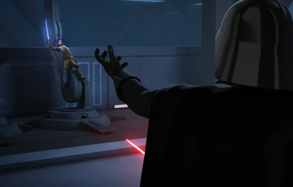 Animated series, Звездные войны: Повстанцы, Star Wars: Rebels, Эзра, Вэйдэр