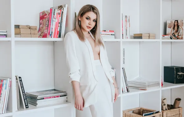 Взгляд, девушка, поза, Антон Харисов