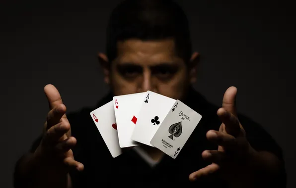 Cards, pocketwizard, Magic Aces