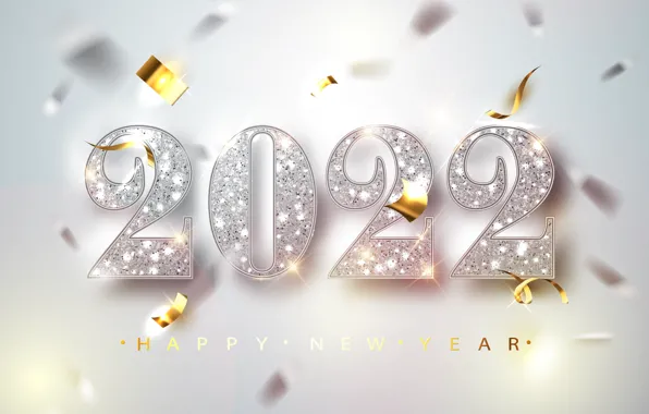Картинка фон, Рождество, цифры, бриллианты, Новый год, 2022