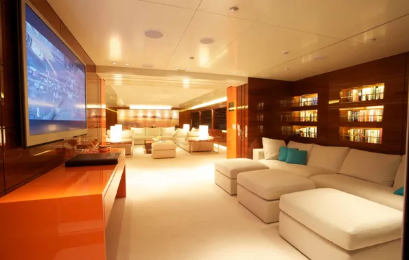 Дизайн, стиль, интерьер, яхта, салон, люкс, mega luxury motor yacht