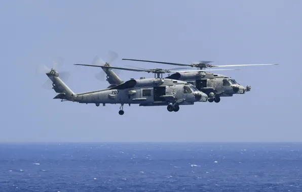 MH-60R, палубный многоцелевой вертолёт, Си Хок, Sea Hawks