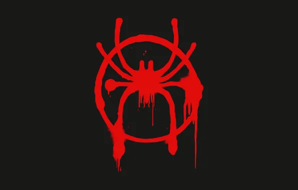 Картинка человек-паук, spider-man, лого, символ, эмблема, logo, symbol, Spider-Man: Into the Spider-Verse