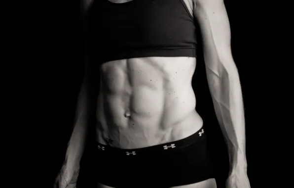 Картинка woman, abs, bodybuilder