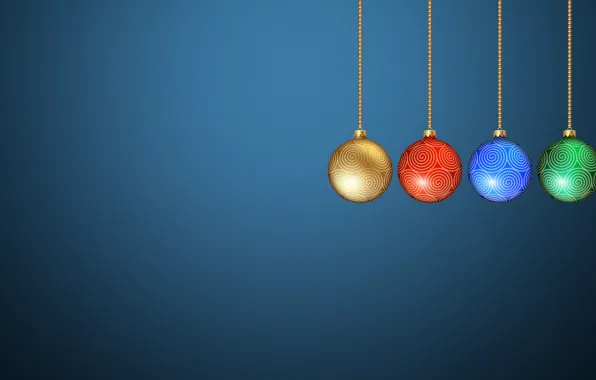 Минимализм, Рождество, Фон, Новый год, Праздник, Арт, Christmas, Art