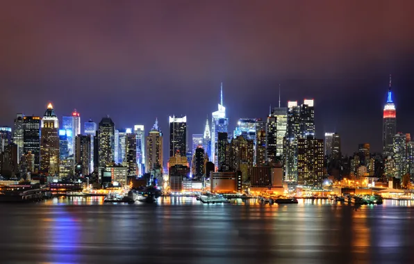 Картинка Нью-Йорк, США, манхеттен, new york city