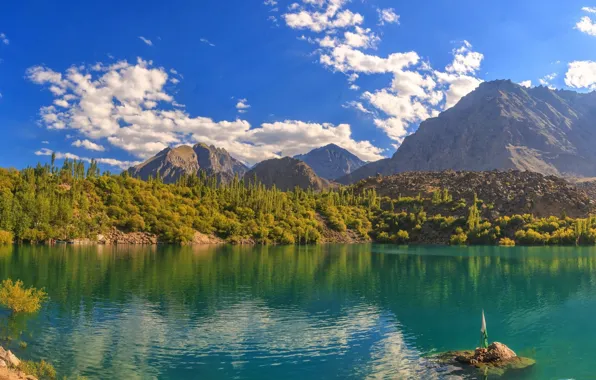 Небо, пейзаж, природа, красота, день