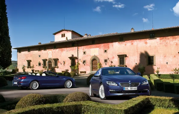 Авто, здание, BMW, Coupe, Biturbo, Alpina
