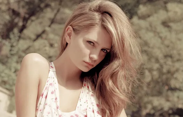 Глаза, взгляд, модель, Mischa Barton, красота, актриса, блондинка, красавица