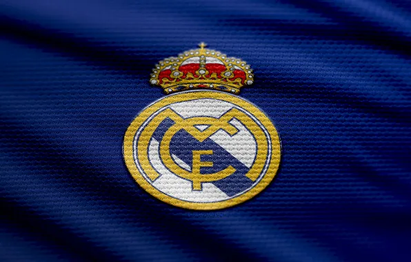 Football, Real Madrid, Soccer, La Liga, Hala Madrid, Emblem, Real Madrid CF, Fabric