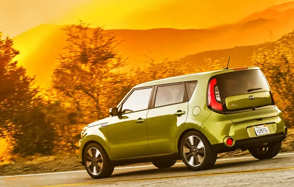 Kia, soul, минивэн