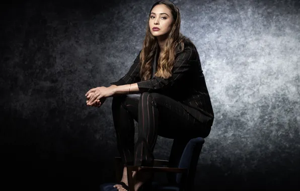 Взгляд, поза, макияж, актриса, hair, Линдси Морган, Lindsay Morgan