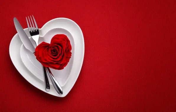 Картинка red, love, rose, heart, background, romantic, valentine's day
