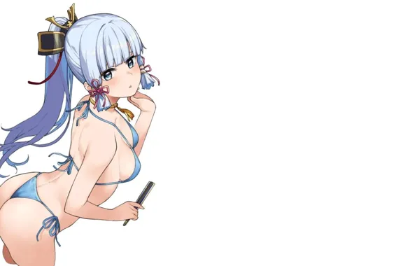 Girl, hot, sexy, anime, pretty, babe, bikini, genshin impact