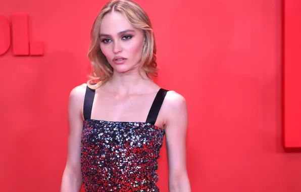 Взгляд, поза, модель, макияж, фигура, актриса, Лили-Роуз Депп, Lily-Rose Depp
